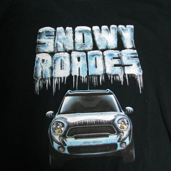 Snowy Roades Cooper Mini Test Drive Takedown Tee - Picture 9 of 14